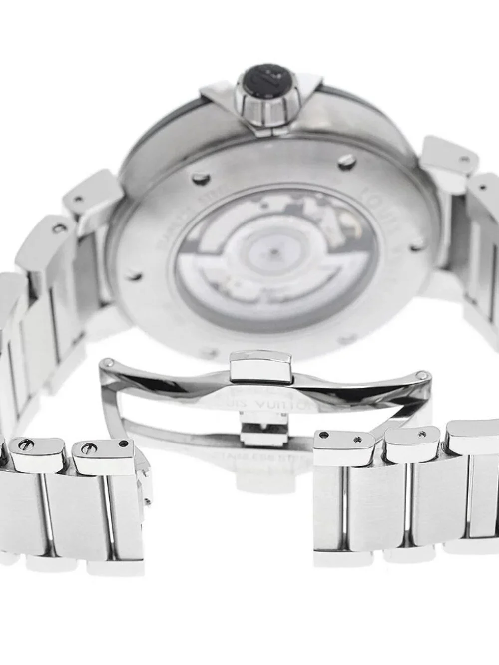 LOUIS VUITTON Tambour Evolution Q1156 GMT Automatic Men's Watch_962265